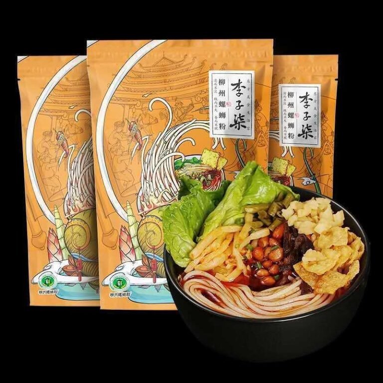 ﹝不專業開箱﹞好好吃的「李子柒」品牌麵食~ 螺螄粉、酸辣粉、紅油面皮、椒麻寬麵